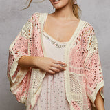 Crochet Open Cardigan