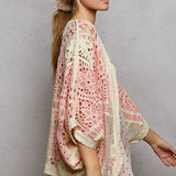 Crochet Open Cardigan