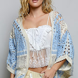 Crochet Open Cardigan