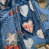 Pol Patchwork Denim Bag