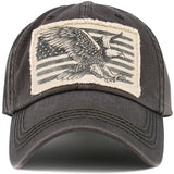 Eagle Flag Vintage Ballcap
