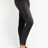 Judy Blue HW Skinny Black Wash Jeans