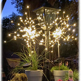 Led Starburst Solar Stakes - Set/2