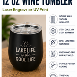 12 oz Wine Tumlbler