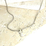 Mini Cross Necklace