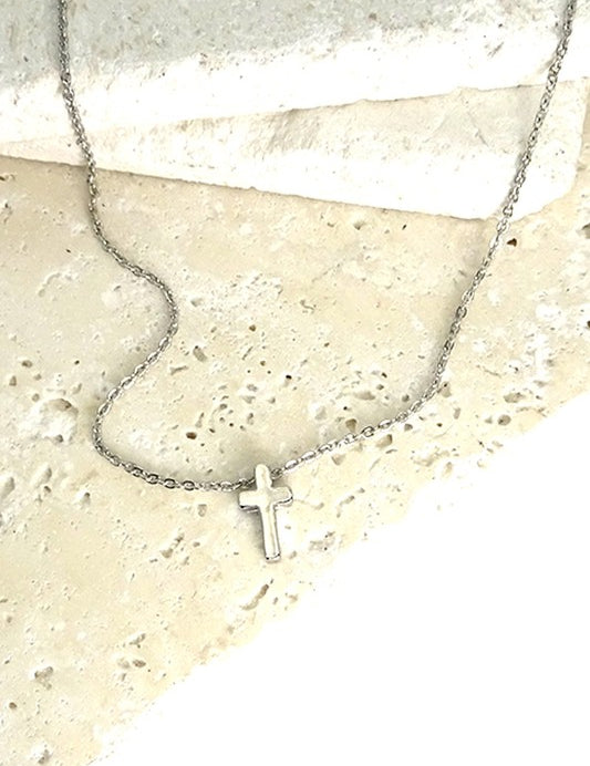 Mini Cross Necklace