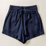 Play All Day Linen Waistband Shorts