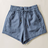Play All Day Linen Waistband Shorts