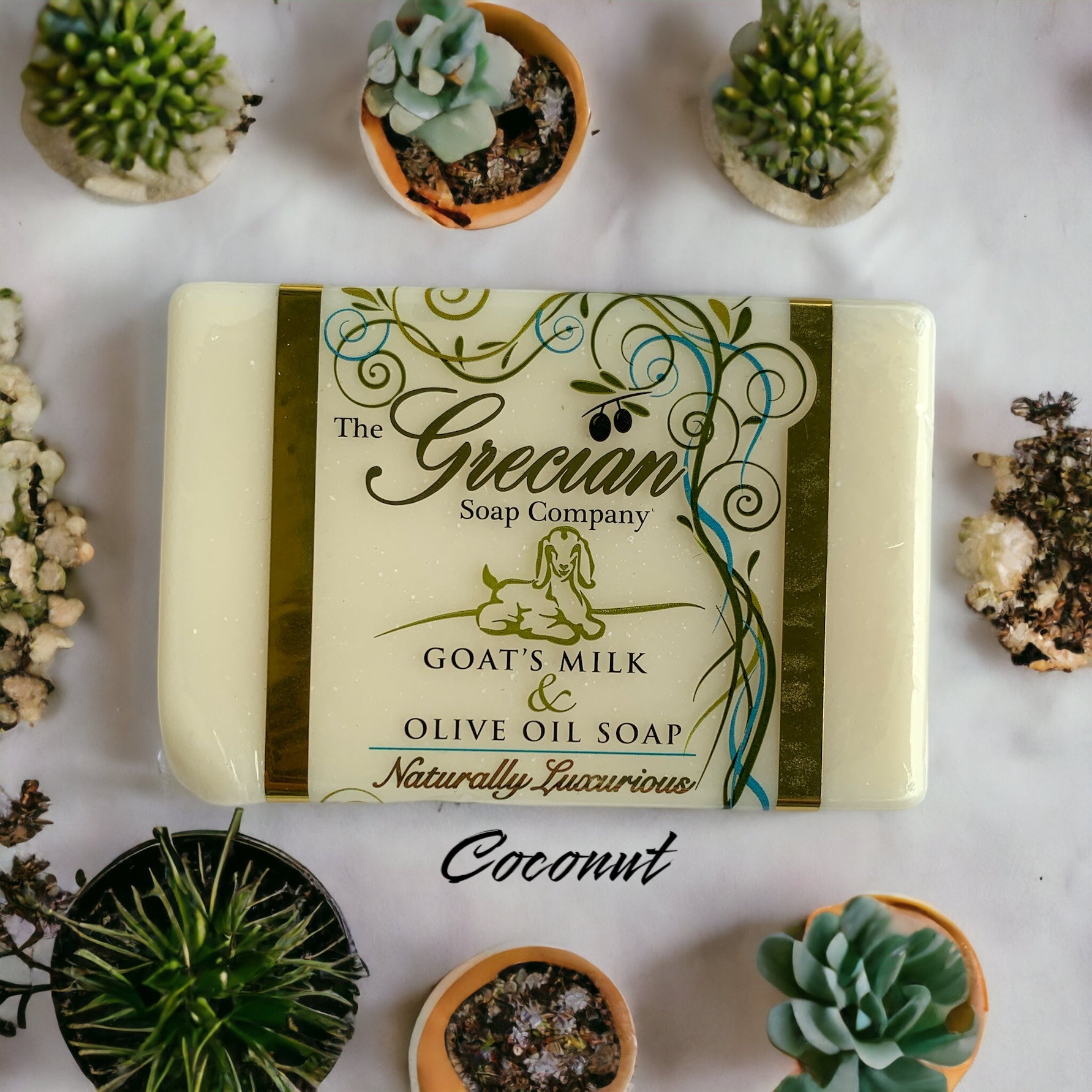 Grecian Goat'S Milk & Olive Oil Soap