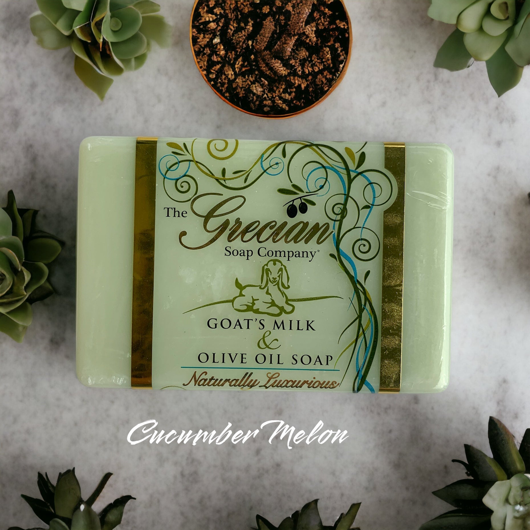 Grecian Goat'S Milk & Olive Oil Soap