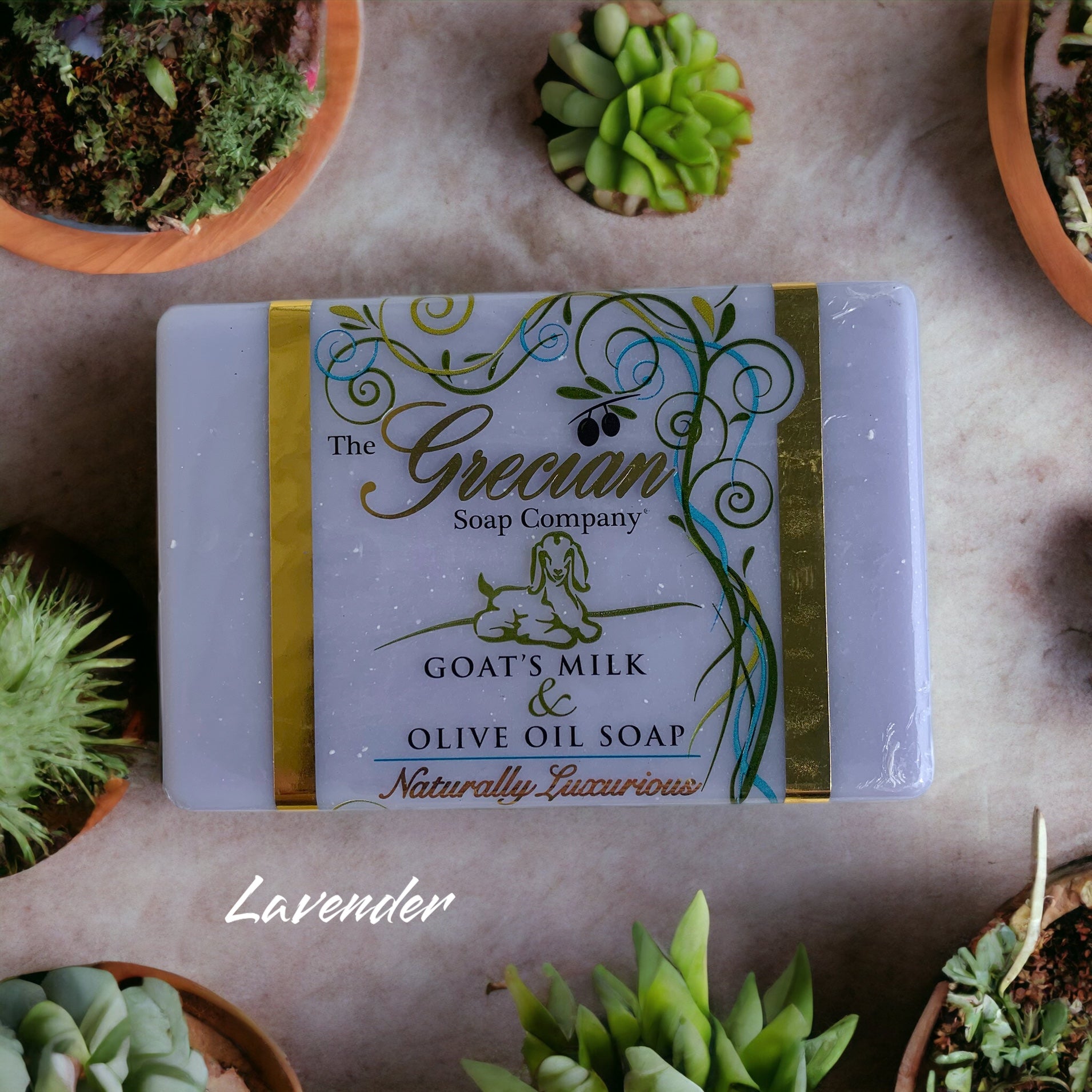 Grecian Goat'S Milk & Olive Oil Soap