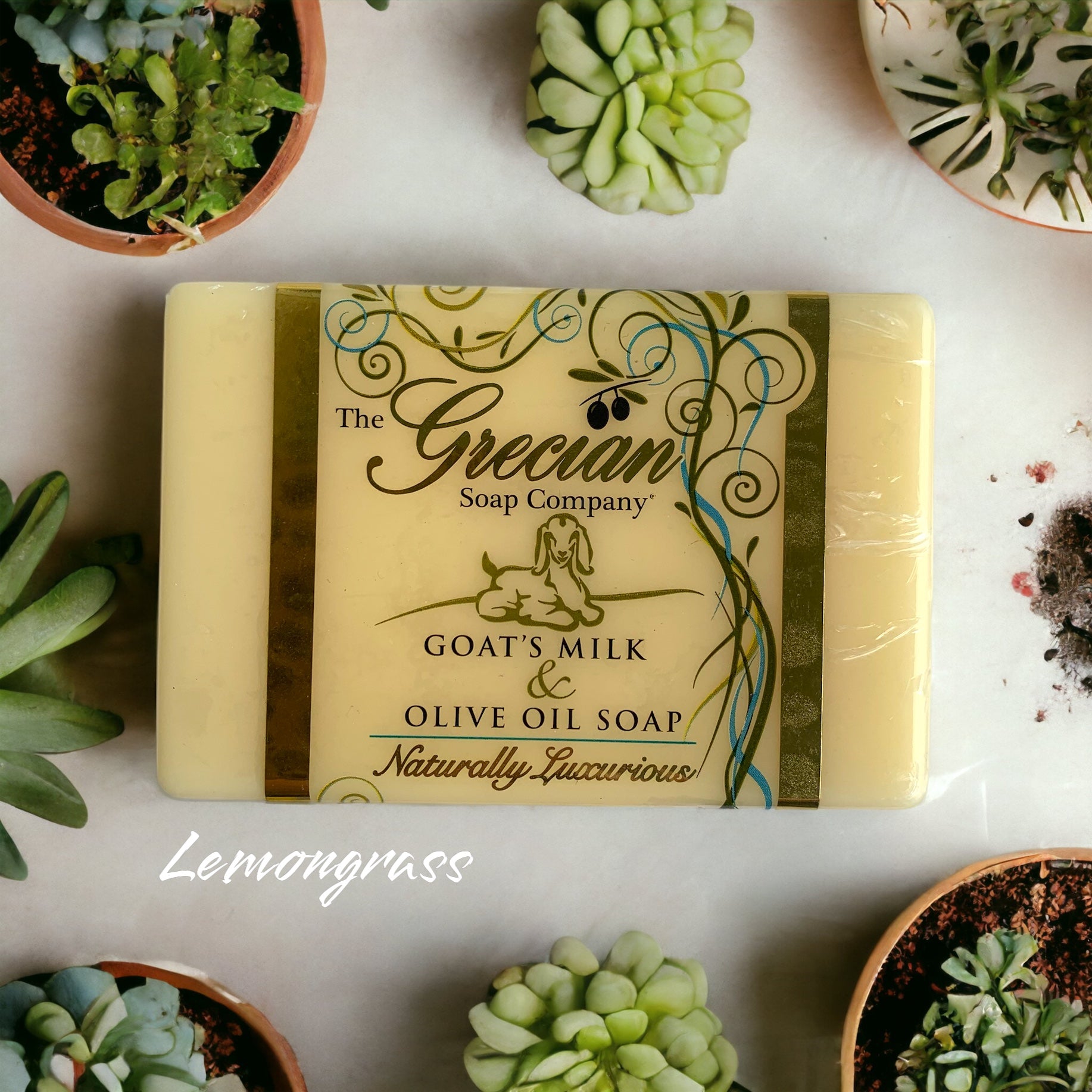Grecian Goat'S Milk & Olive Oil Soap