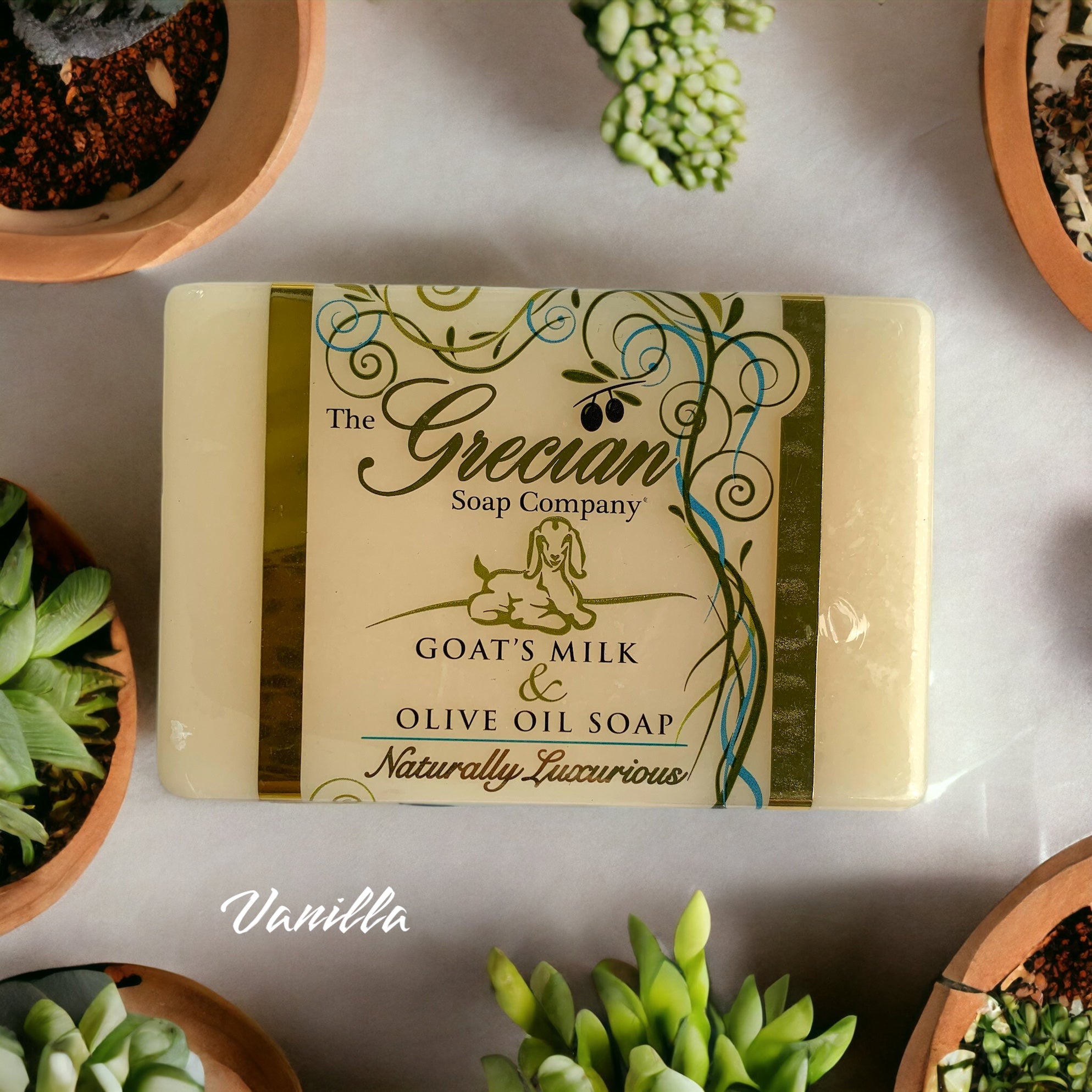 Grecian Goat'S Milk & Olive Oil Soap