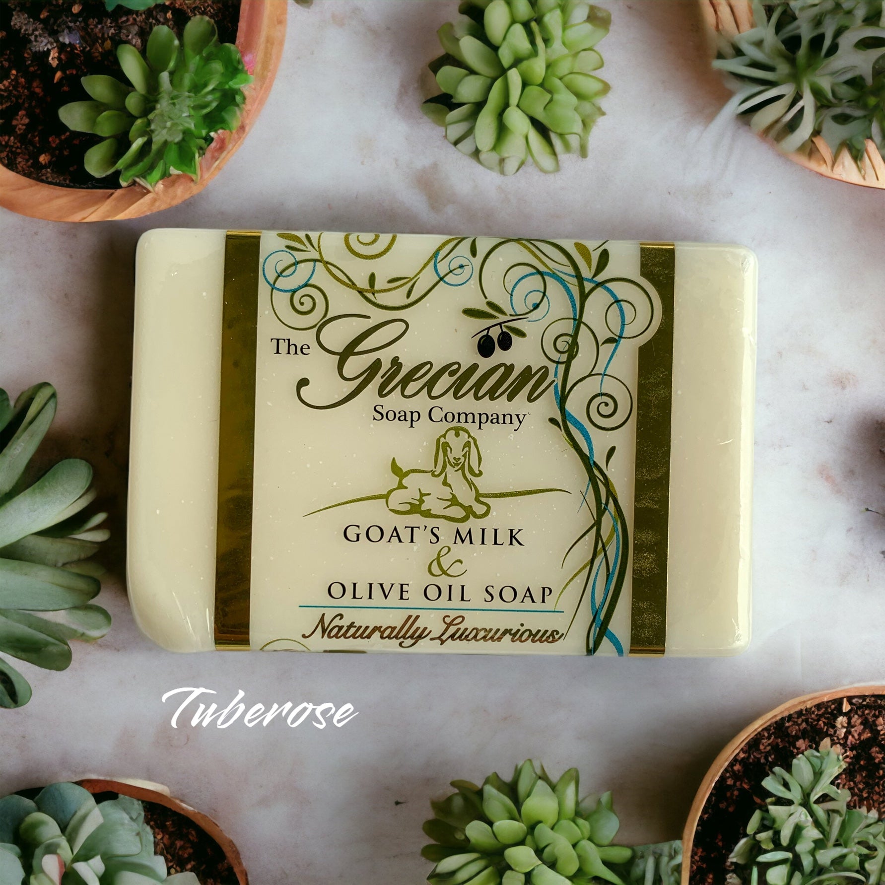 Grecian Goat'S Milk & Olive Oil Soap