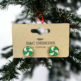 Hand Made Holiday Earrings