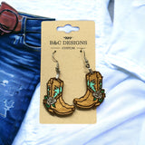 Cowgirl Custom Earrings