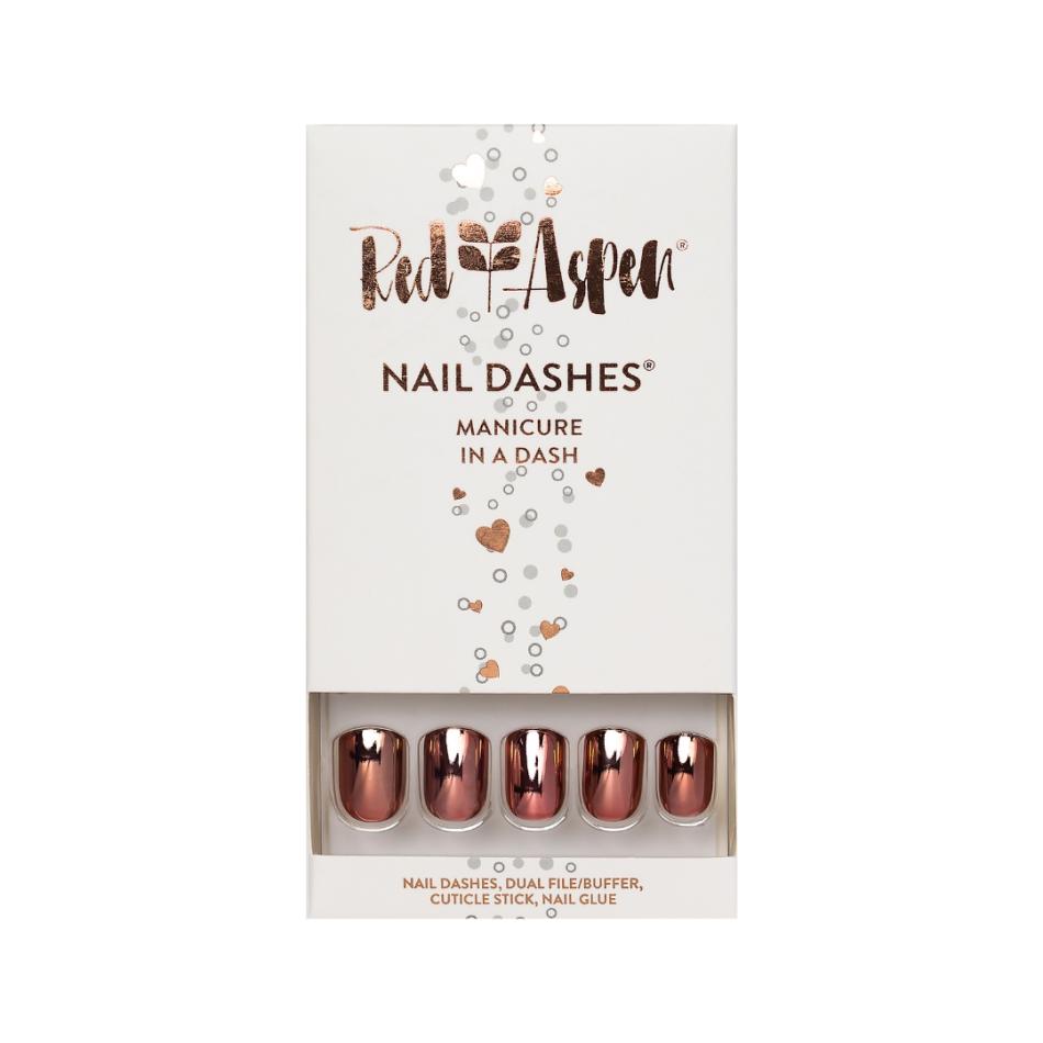 Red Aspen Nail Dashes - Short