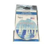 Sailboats On The Lake Coaster