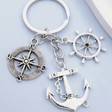 Nautical Charm Key Chain