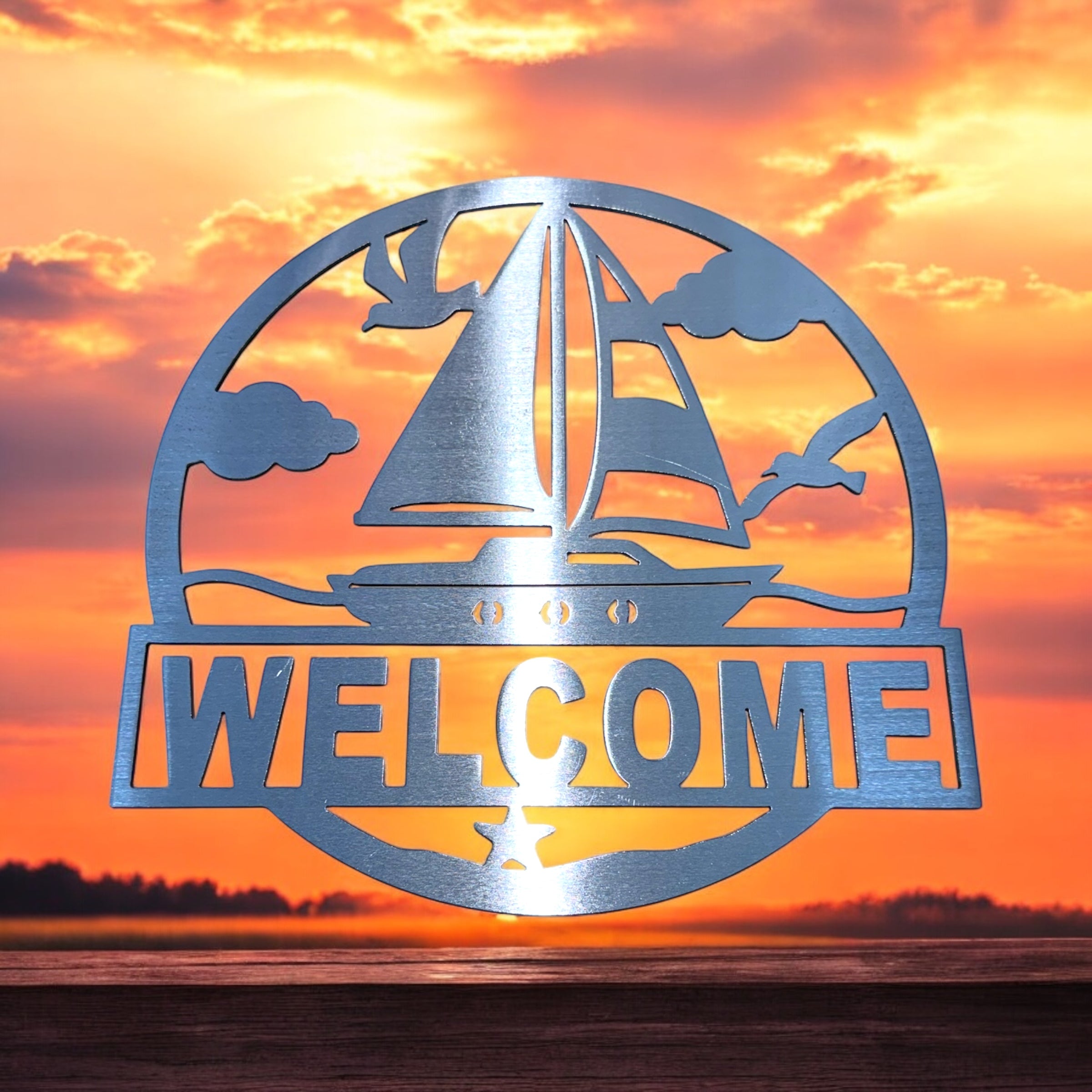 Stainless Steel Cut Out Signs