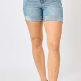 Judy Blue Cuffed Tummy Control Shorts