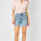Judy Blue Cuffed Tummy Control Shorts
