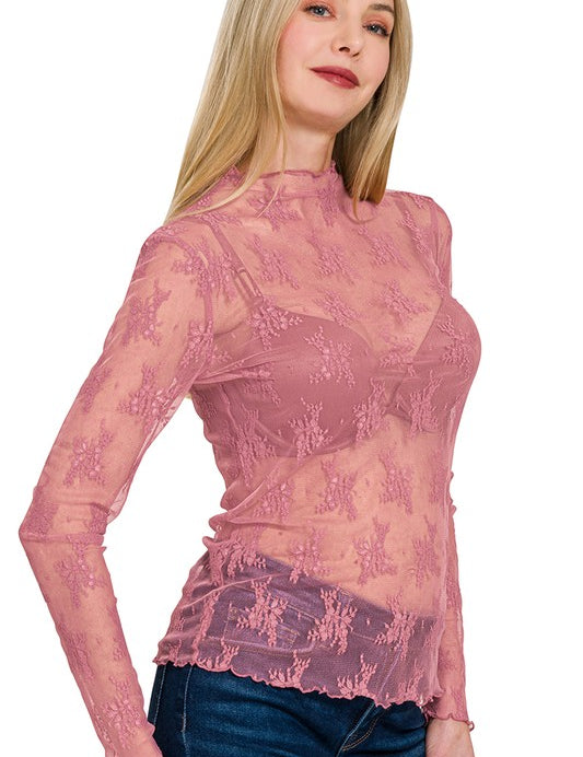 Lacey Layering Top