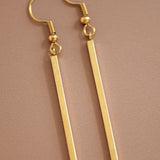 Stainless Steel Drop Earrings