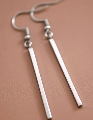 Stainless Steel Drop Earrings