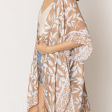 Summer Kimono With Leaves & Tassels