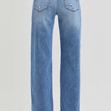 Risen High Rise Wide Jeans