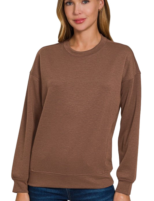 Scuba Round Neck Sweatshirt