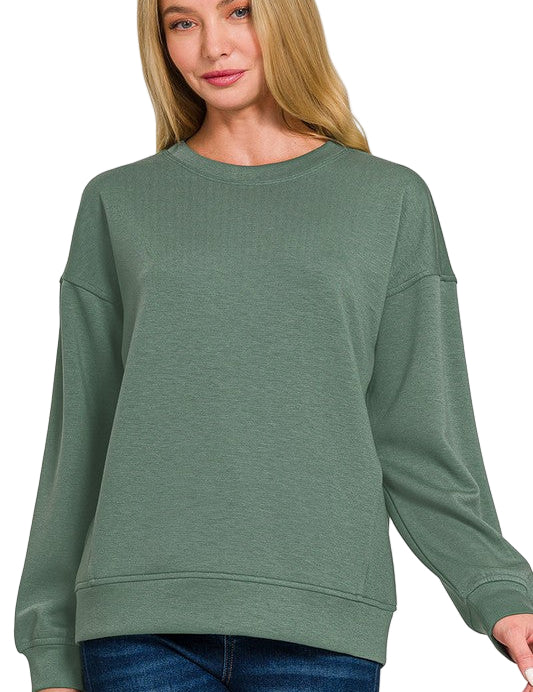 Scuba Round Neck Sweatshirt