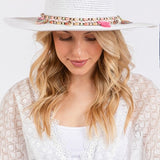Boho Tassel Band Straw Hat