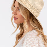 Paper Straw Braid Sun Hat