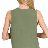 Tie Front Sweater Vest