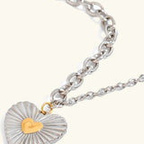 Stainless Steel Heart Necklace