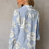 Floral Long Sleeve Top