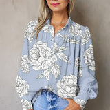 Floral Long Sleeve Top