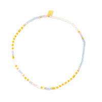 Pura Vida Mixed Seed Bead Stretch Anklet