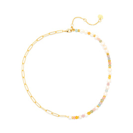 Pura Vida Venice Bead & Chain Choker