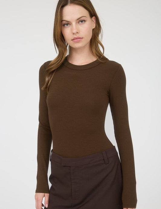 Sweater Knit Bodysuit