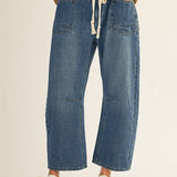 Denim Barrel Jeans