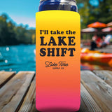Lake Time Slim Can Coozie
