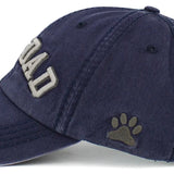 Dog Dad Washed Vintage Ballcap