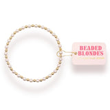 Beaded Blonde Luci Bracelet