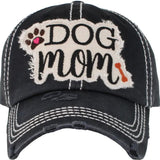 Dog Mom Washed Vintage Ballcap