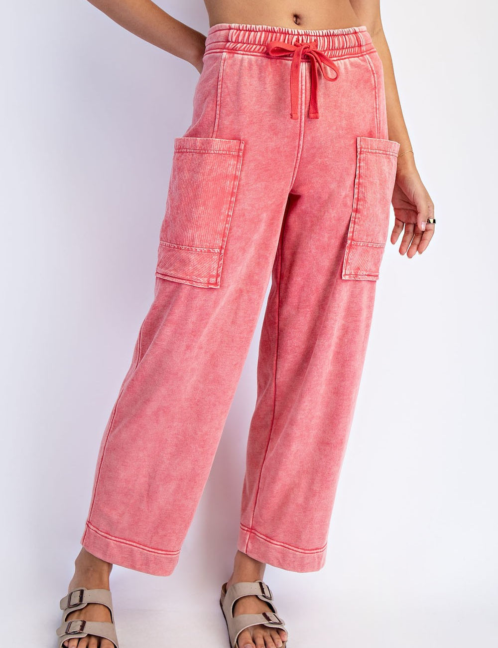 Mineral Washed Cargo Pants
