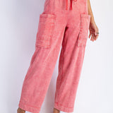 Mineral Washed Cargo Pants