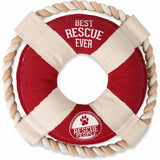 Best Rescue Ever - 10" Canvas Dog Toy On Rope